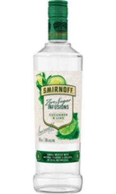 image-Smirnoff Zero Sugar Infusions Cucumber & Lime